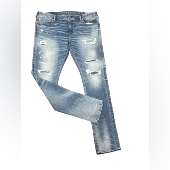 American Eagle Outfitters Other - American Eagle Men’s Stacked Jeans – Size 40x32 | NWOT | Distressed